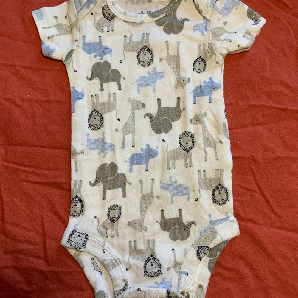 Child of mine short sleeved onesie